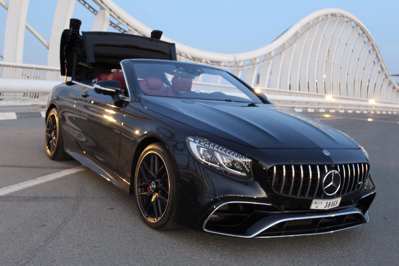 Mercedes S36 BLACK 2019 location dubaï
