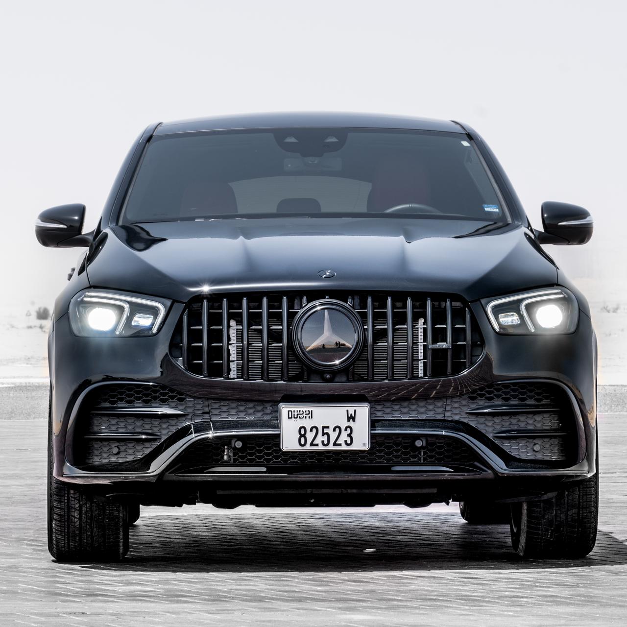 Mercedes GLE53 BLACK 2021 location dubaï