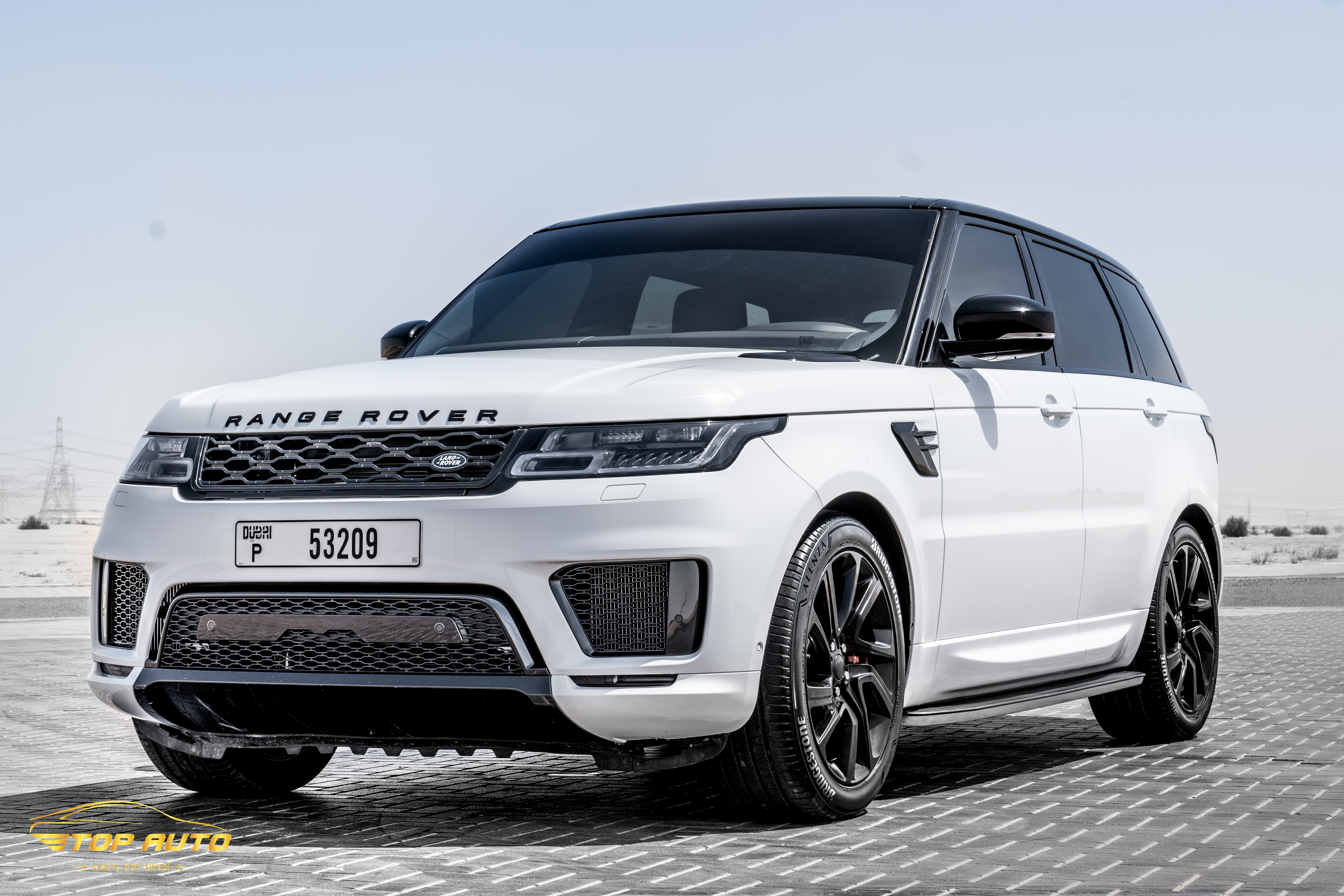 Range Rover Sport V6 WHITE 2020 аренда дубай