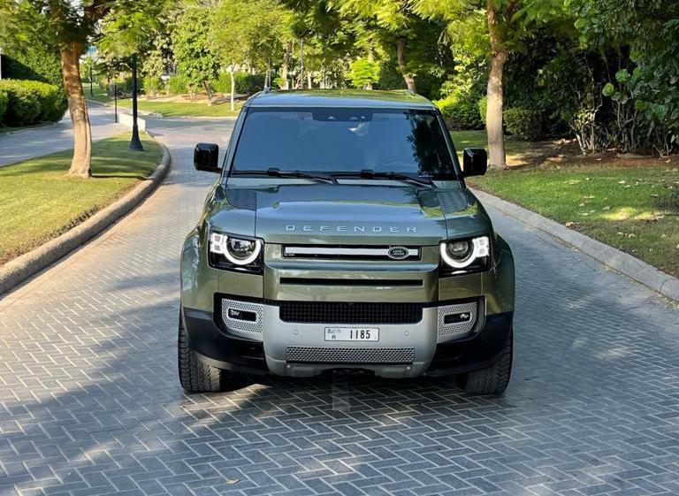 Land Rover Defender GREEN 2021 аренда дубай