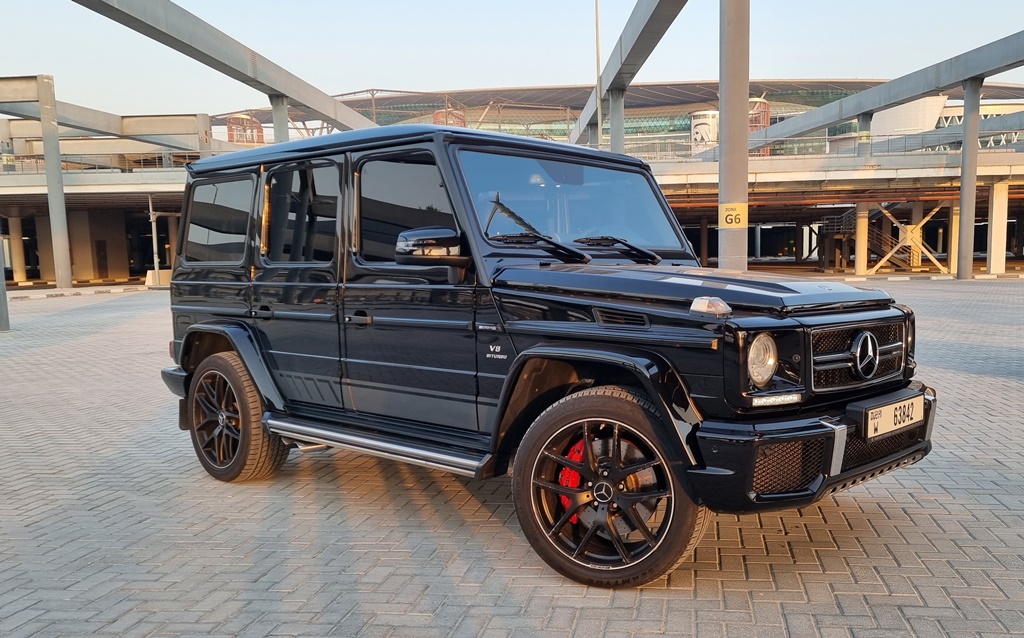 Mercedes G63 BLACK 2017 location dubaï