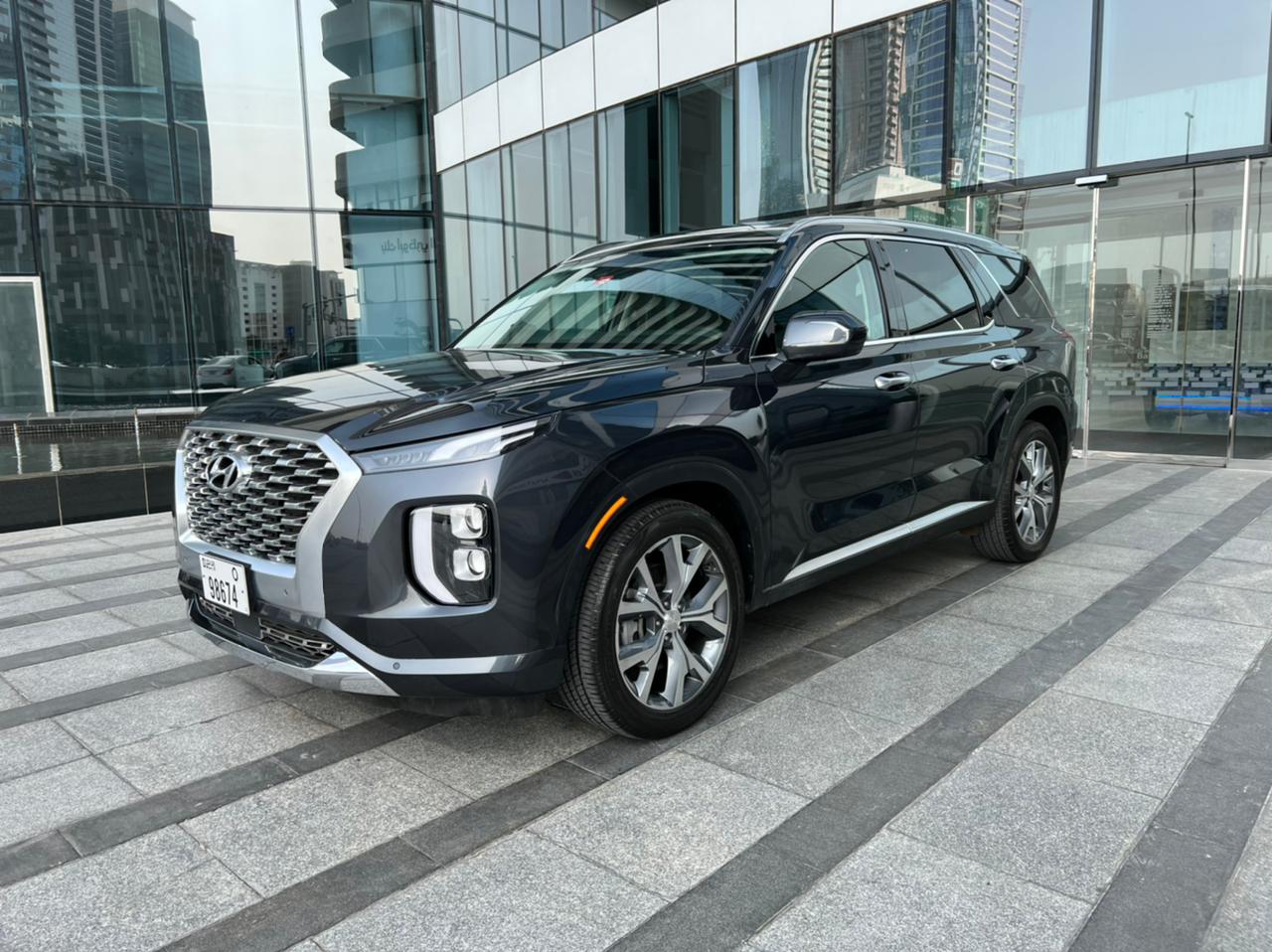 HYUNDAI PALISADE PURPLE 2020 rental dubai