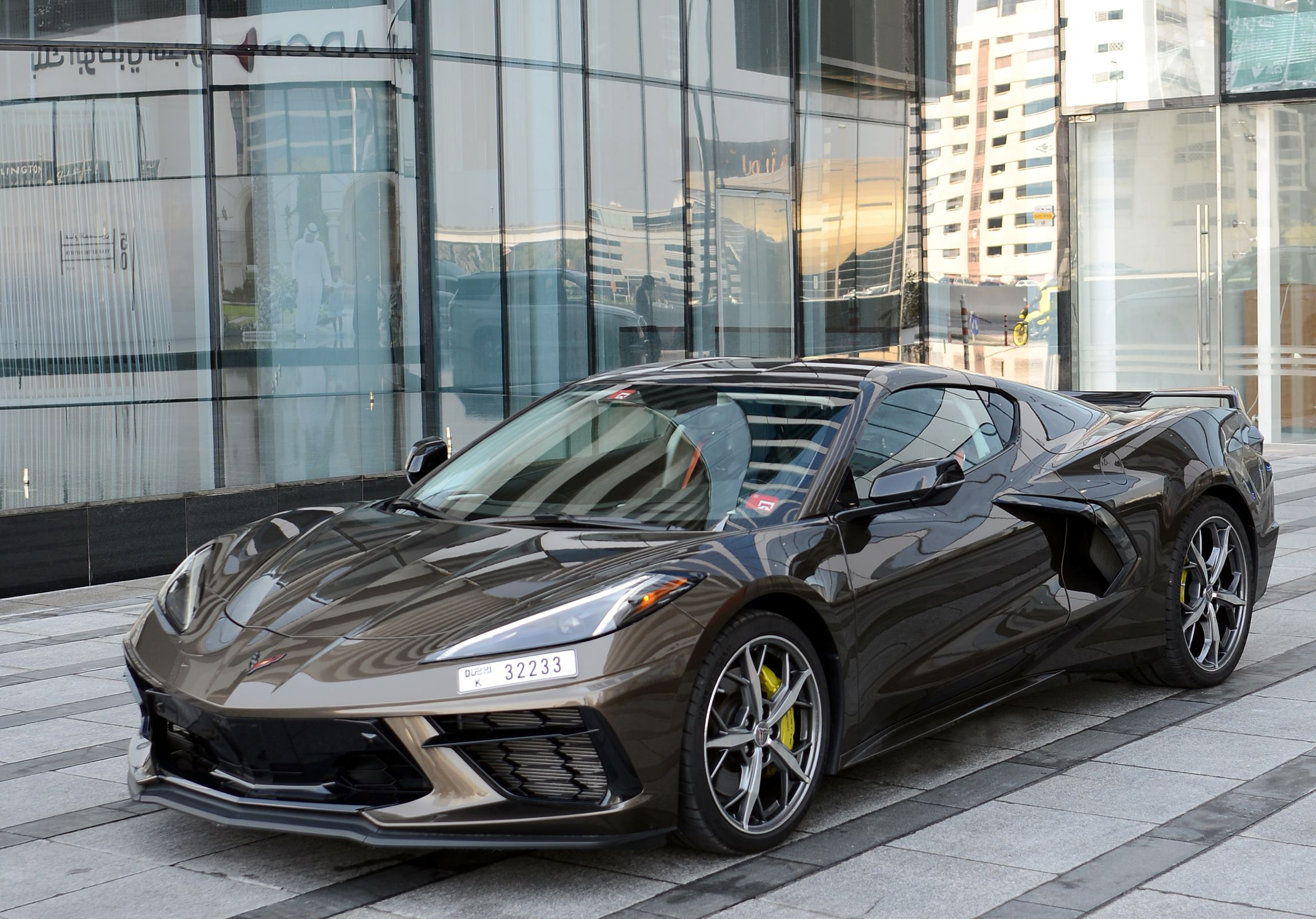 Chevrolet Corvette Stingray C8 BROWN 2020 location dubaï