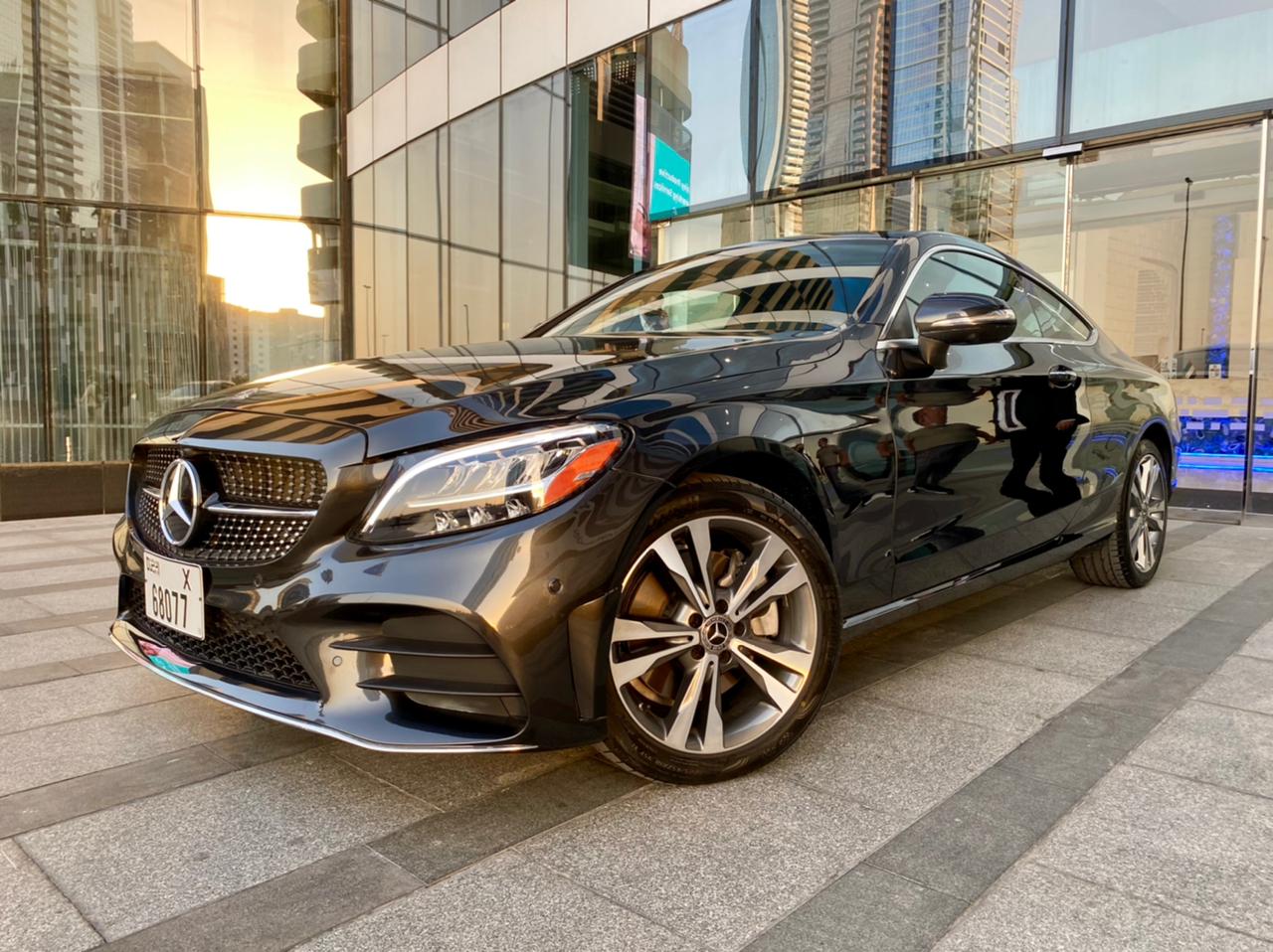 MERCEDES BENZ COUPE 2021 BLACK 2021 location dubaï