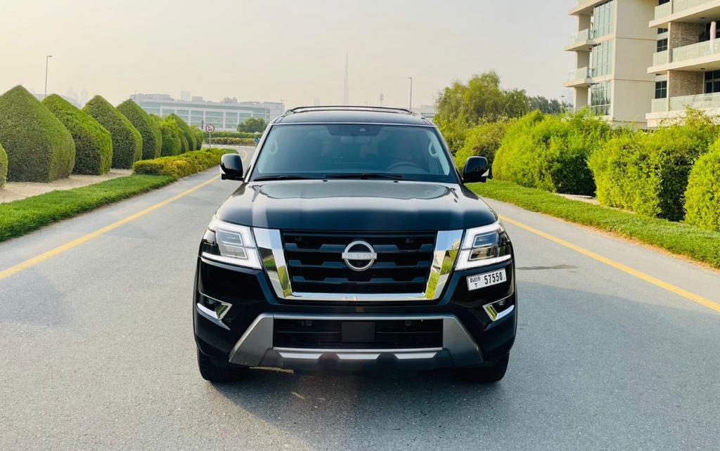 Nissan Patrol V8 2022 BLACK 2022 аренда дубай