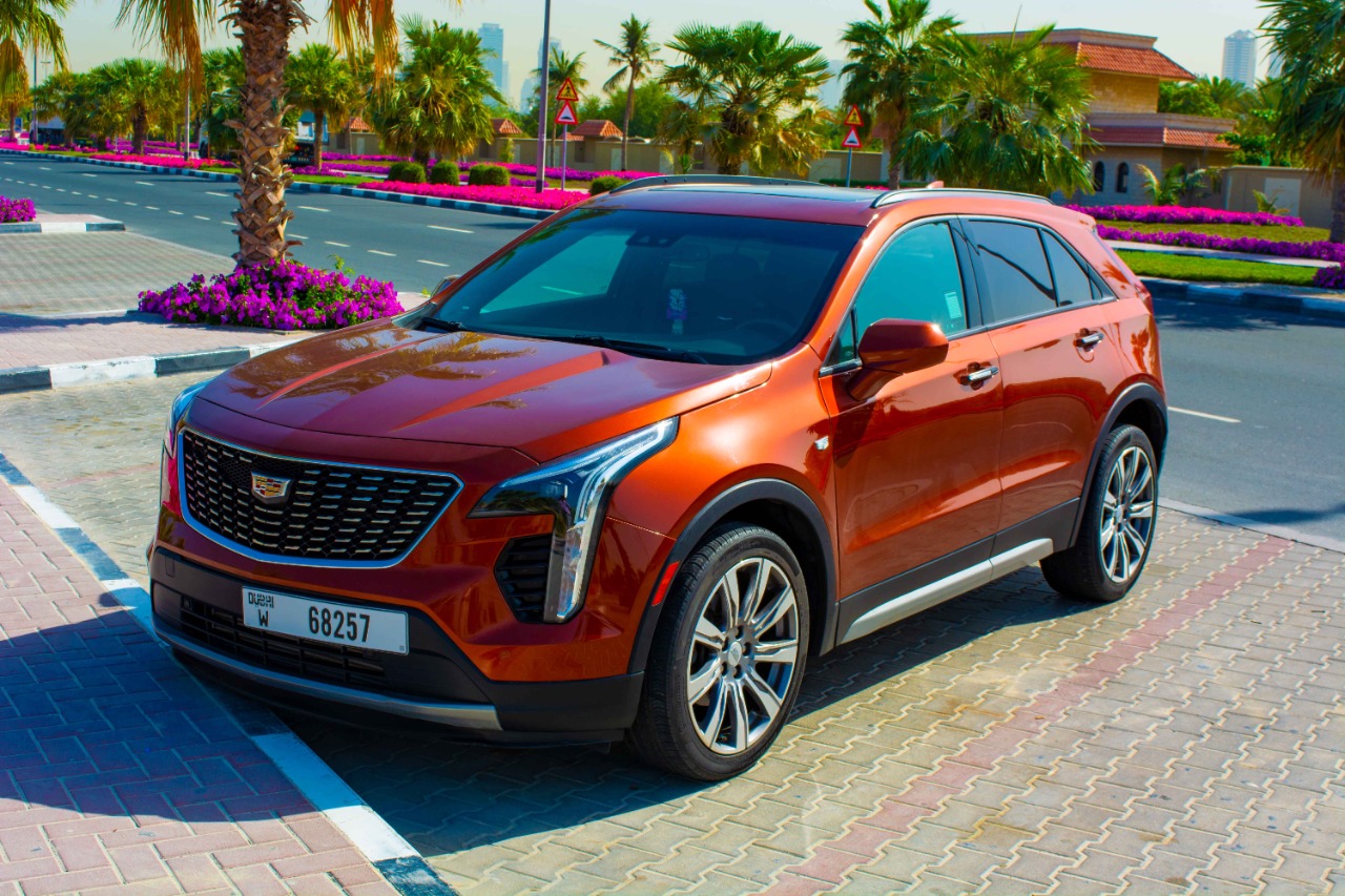 Cadillac XT4 2022 ORANGE 2022 аренда дубай