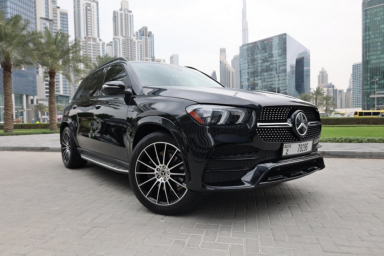  Mercedes Benz GLE 350 2021 BLACK 2021 rental dubai