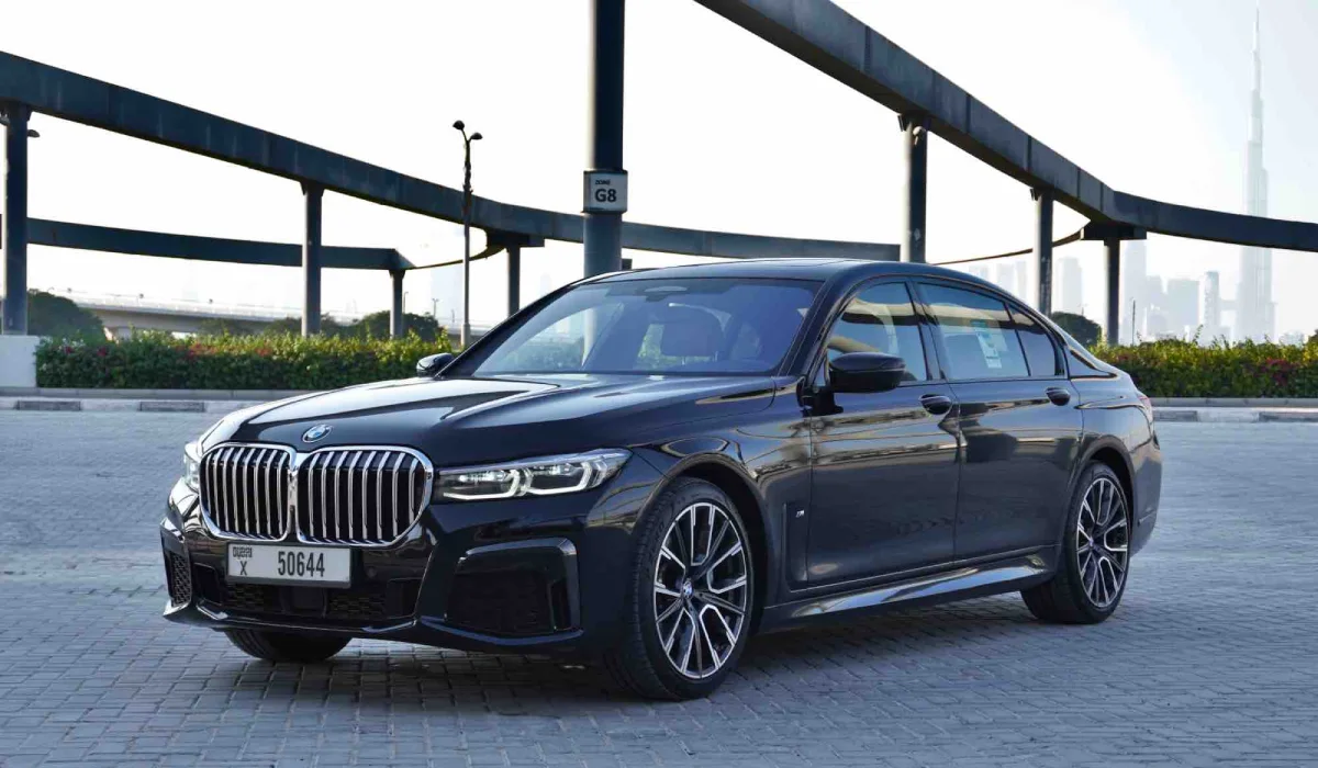 BMW 730Li BLACK 2022 rental dubai