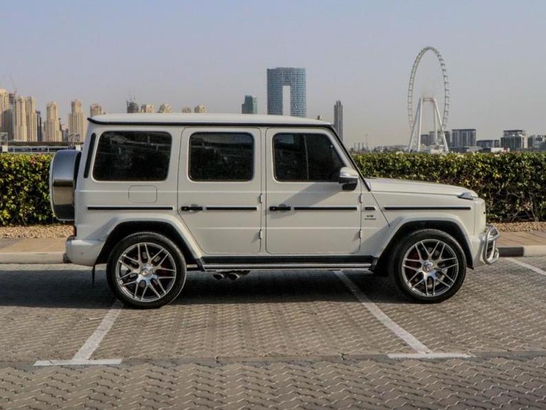 louer Mercedes G63 WHITE 2020 à Dubaï