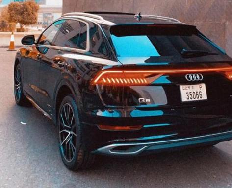 louer Audi Q8 BLACK 2021 à Dubaï