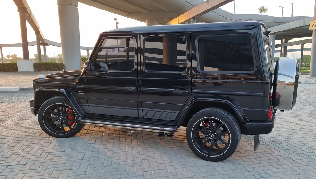 louer Mercedes G63 BLACK 2017 à Dubaï