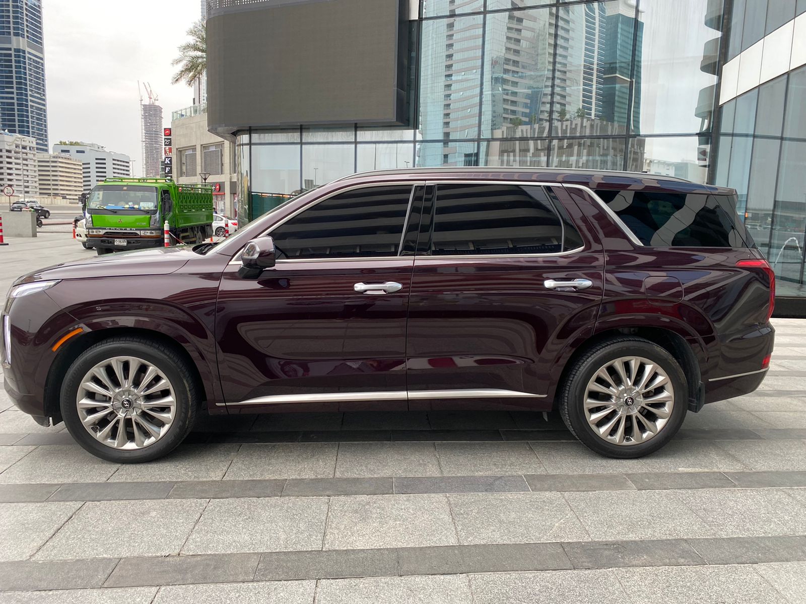 арендовать HYUNDAI PALISADE RED 2020 в Дубае
