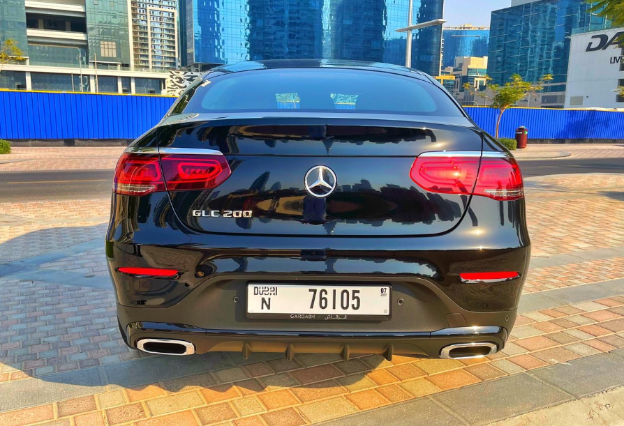 louer Mercedes GLC200 Coupe BLACK 2021 à Dubaï