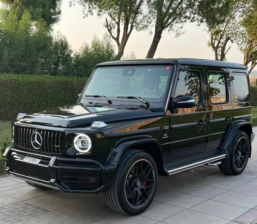 louer Mercedes G63 BLACK 2022 à Dubaï