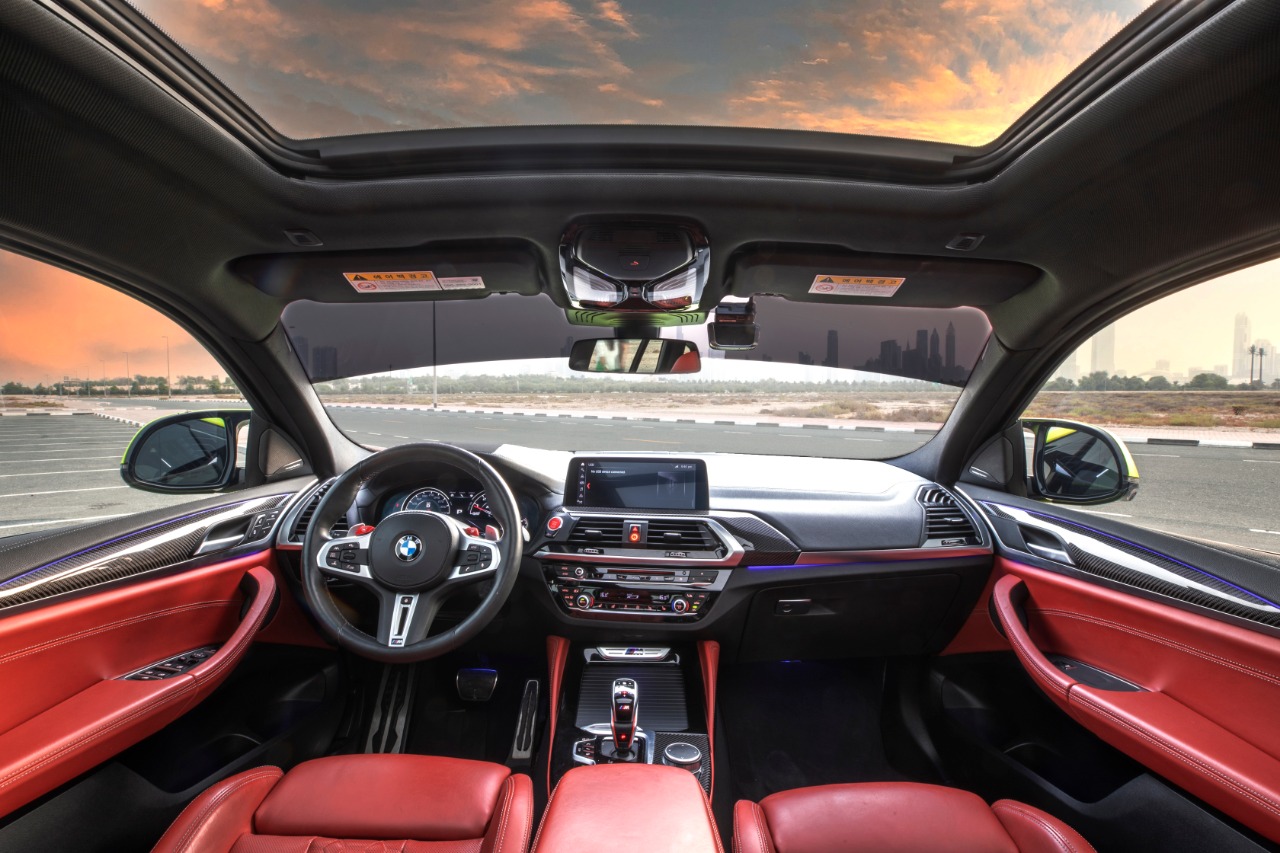 louer BMW X4 M Competition GREEN 2020 à Dubaï