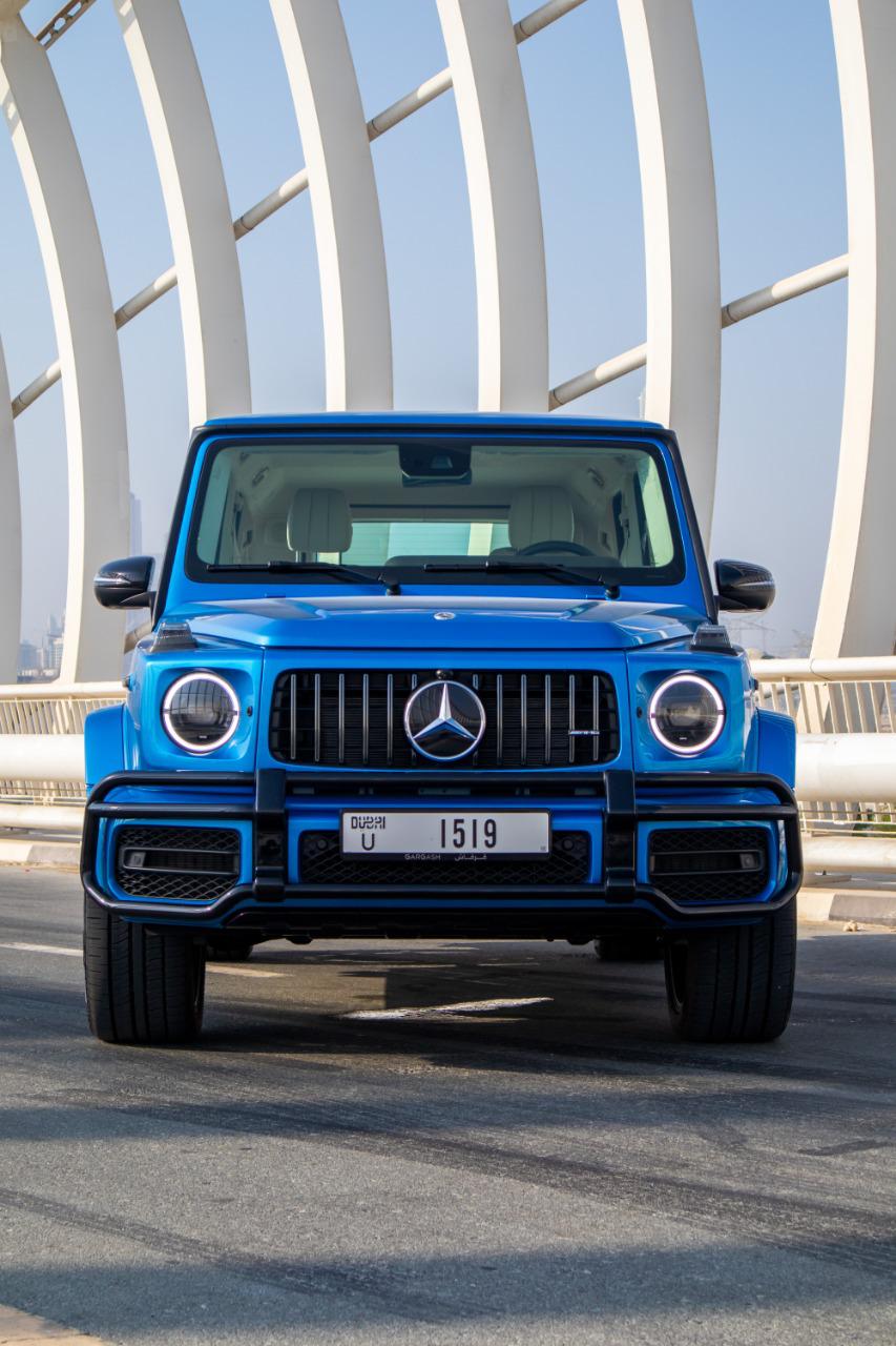 louer MERCEDES G63 2022 BLUE 2022 à Dubaï