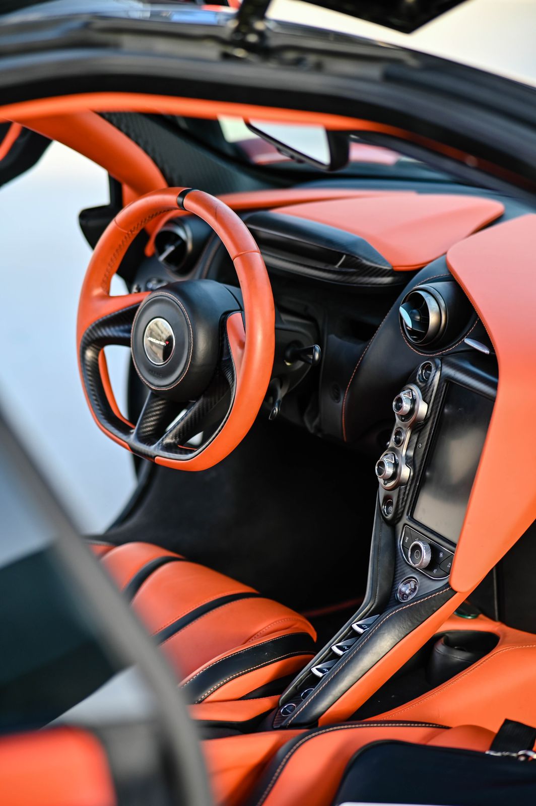 louer McLaren 720S Spider ORANGE 2021 à Dubaï