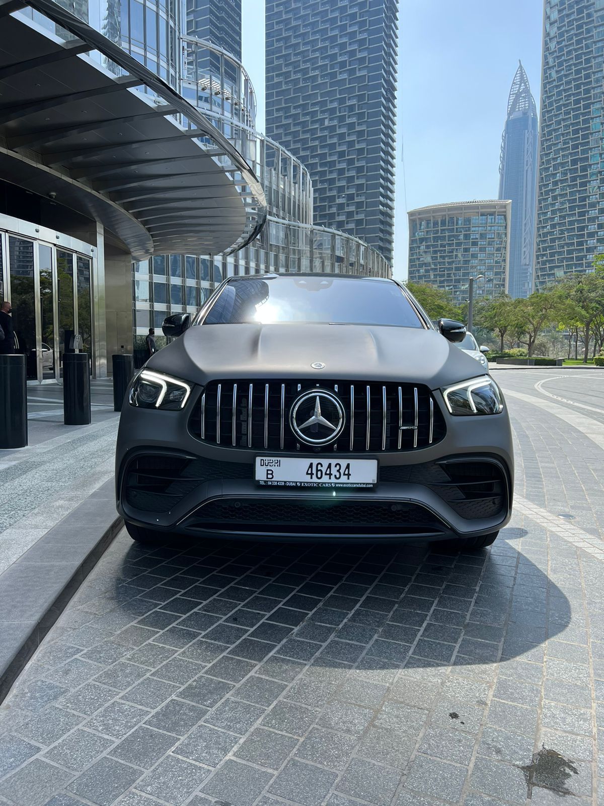 louer Mercedes GLE63s GOLDEN 2021 à Dubaï