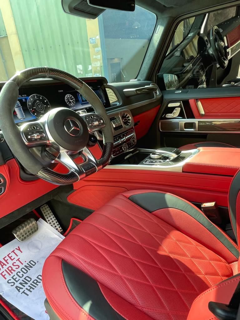 louer Mercedes G63 BLACK 2021 à Dubaï
