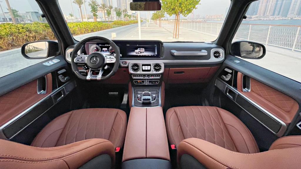 louer Mercedes g63  BLACK 2021 à Dubaï