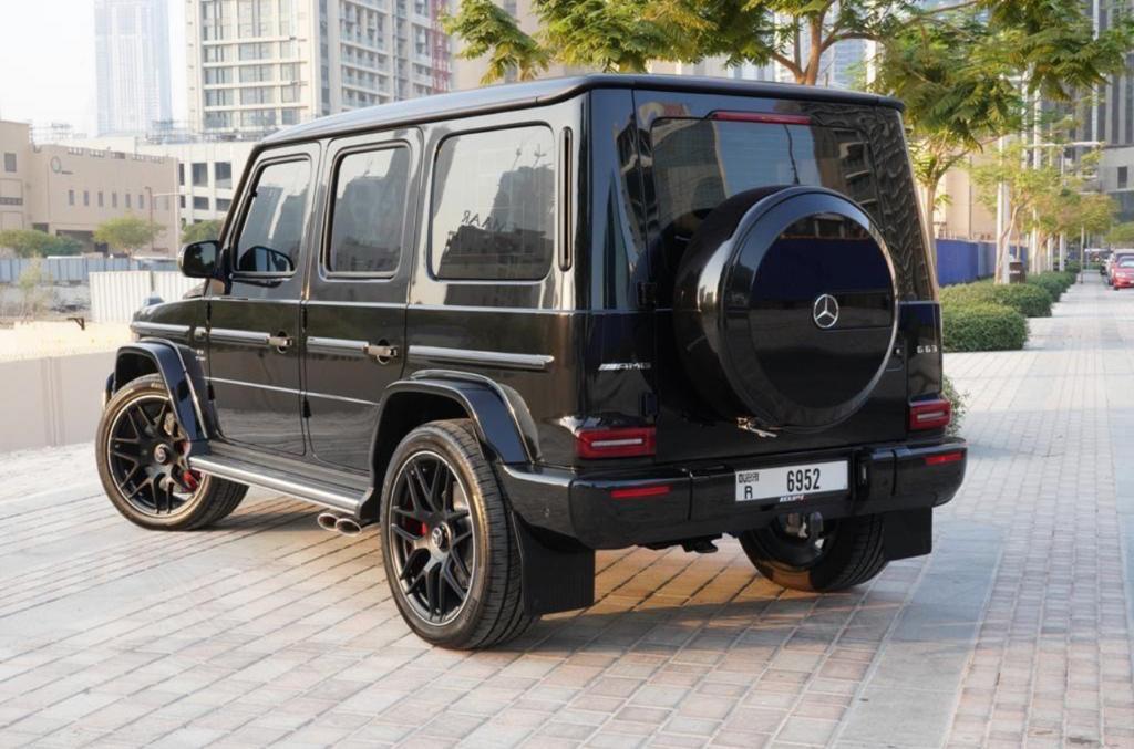 louer Mercedes AMG G63 BLACK 2022 à Dubaï