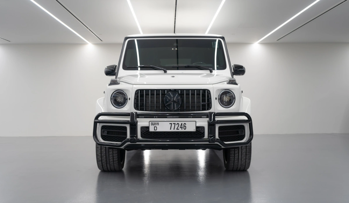 louer Mercedes G63 WHITE 2022 à Dubaï