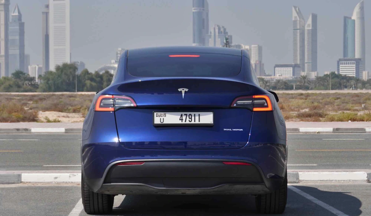 استئجار Tesla Model 3 ????  2022 فى دبي