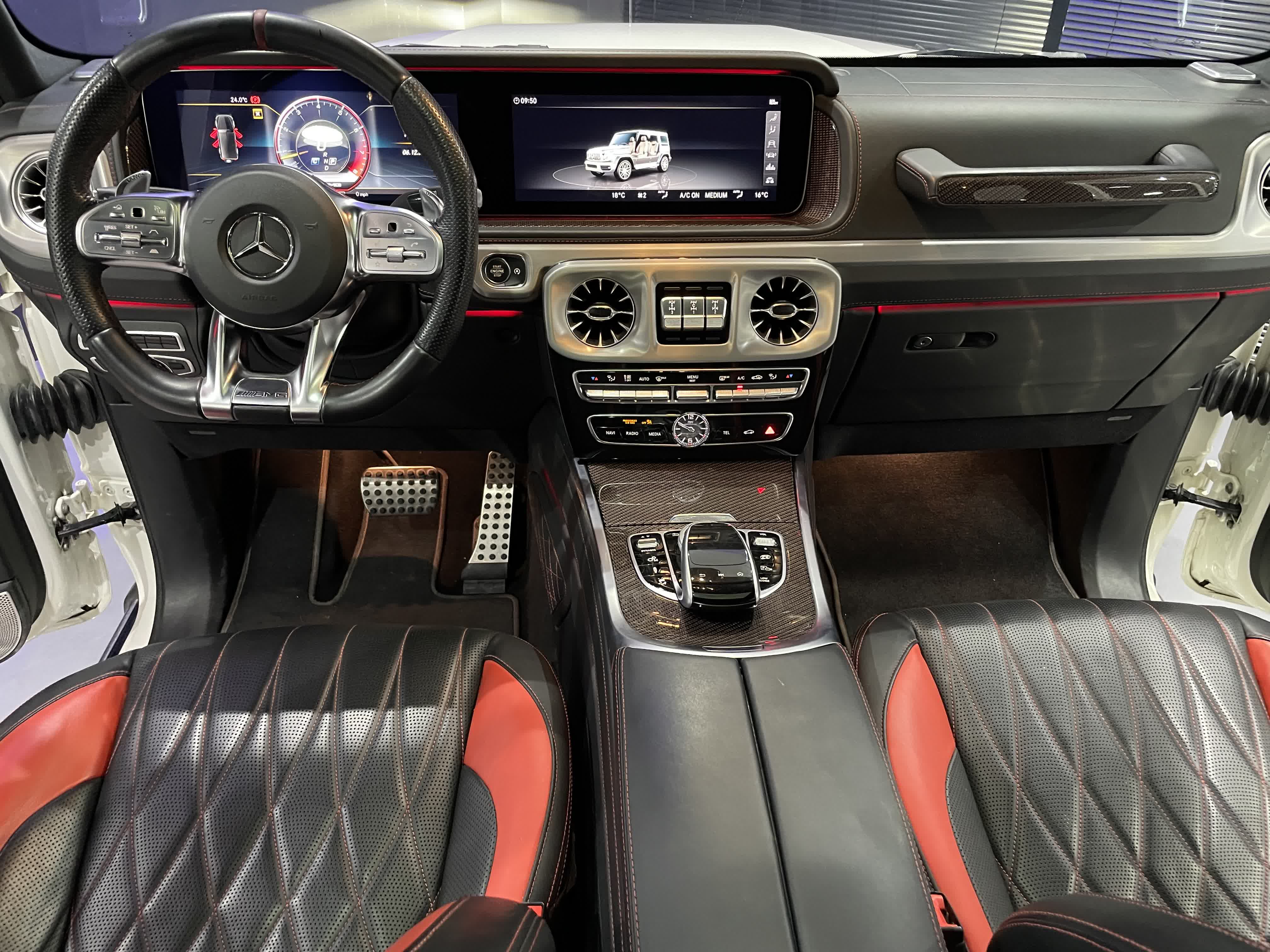 louer Mercedes G63 White Edition WHITE 2019 à Dubaï