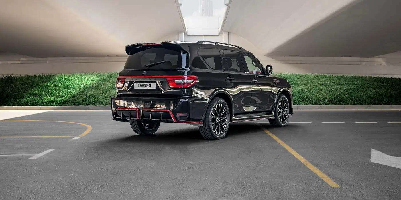 louer NISSAN PATROL NISMO BLACK 2020 à Dubaï