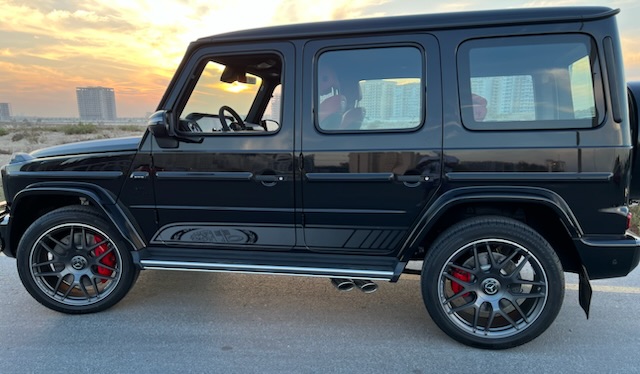 louer Mercedes G63 Double Night Special Edition 55 (Brand New) BLACK 2023 à Dubaï