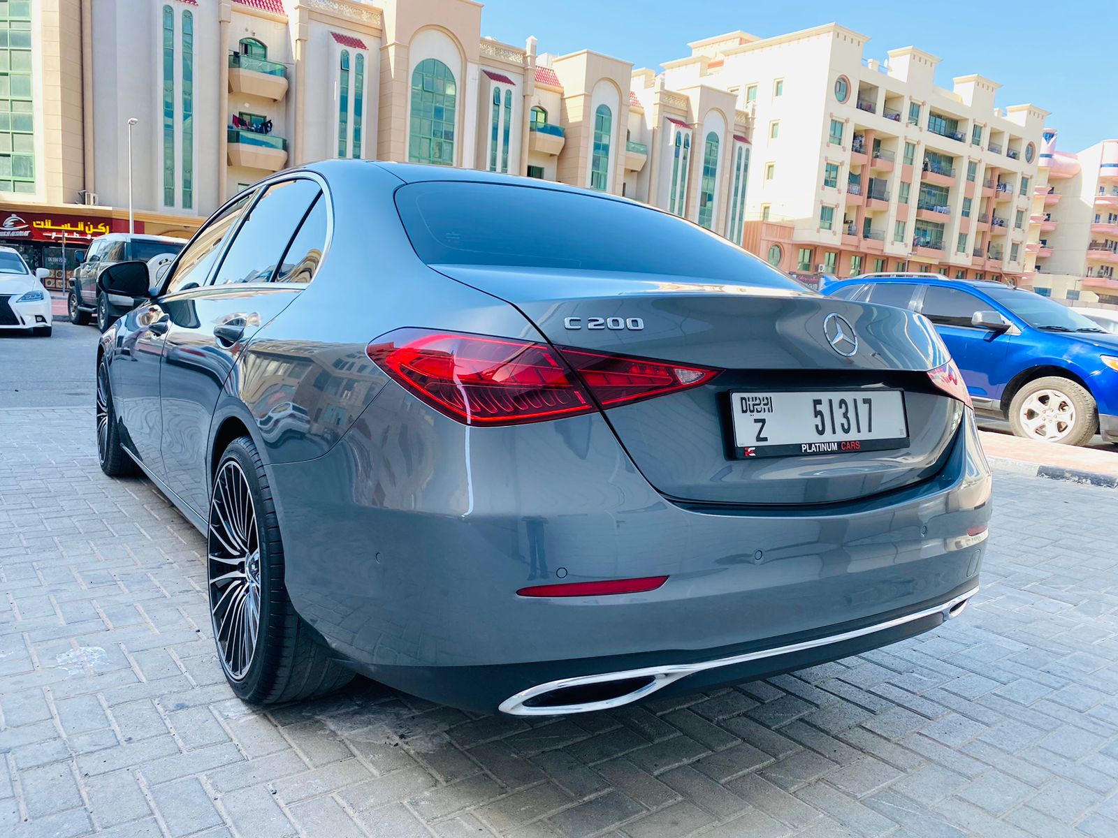 louer MERCEDES C CLASS GREY 2023 à Dubaï