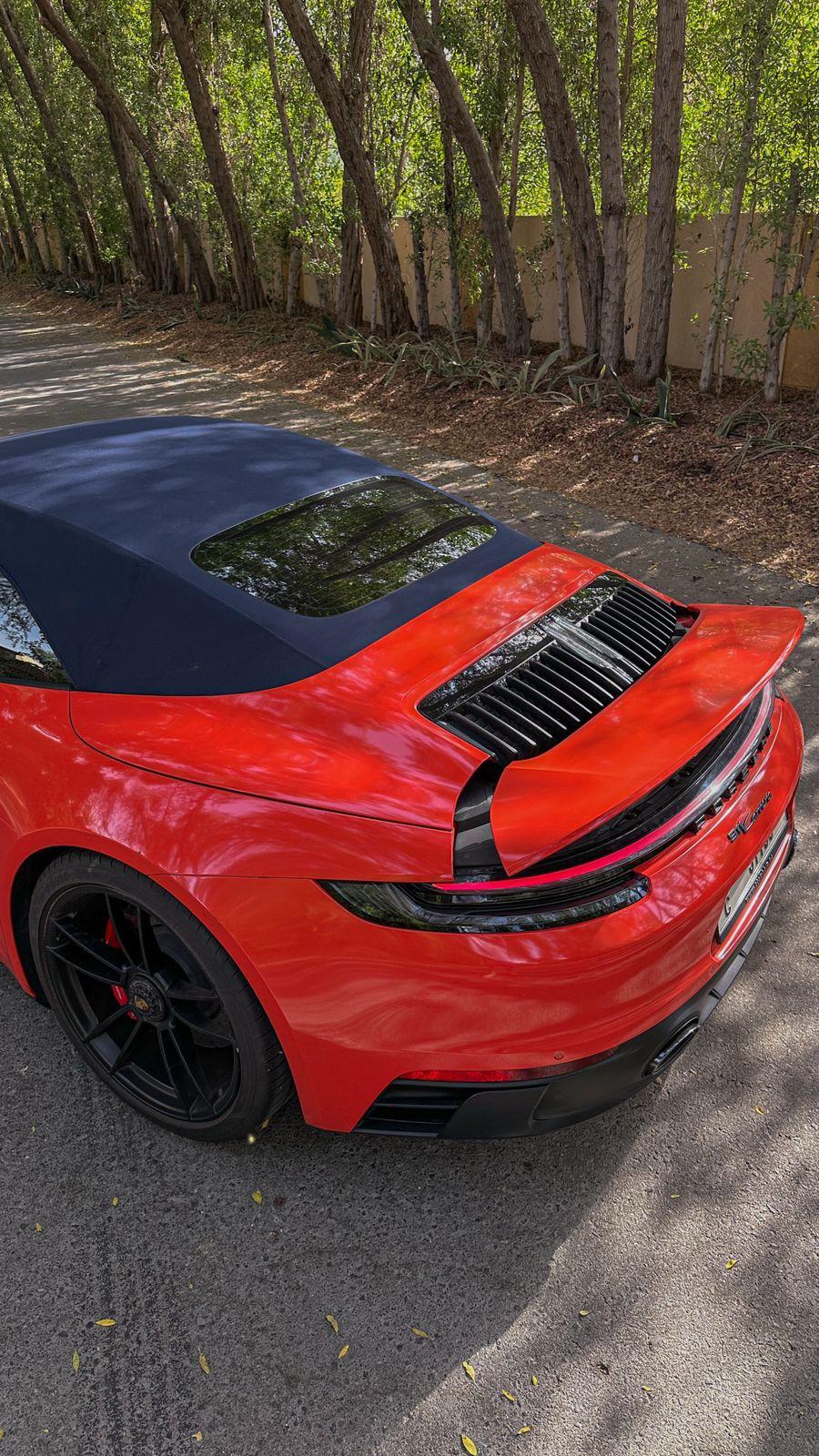 louer Porsche 911 Carrera Cabriolet Red no deposit   2022 à Dubaï